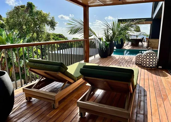 Maison Gaia Seychelles - Staffed 5br Villa, Infinity Pool, Ocean & Sunset View *